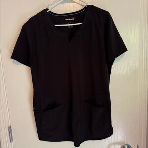 Scrubstar Black Boxy Short Sleeve T-Shirt